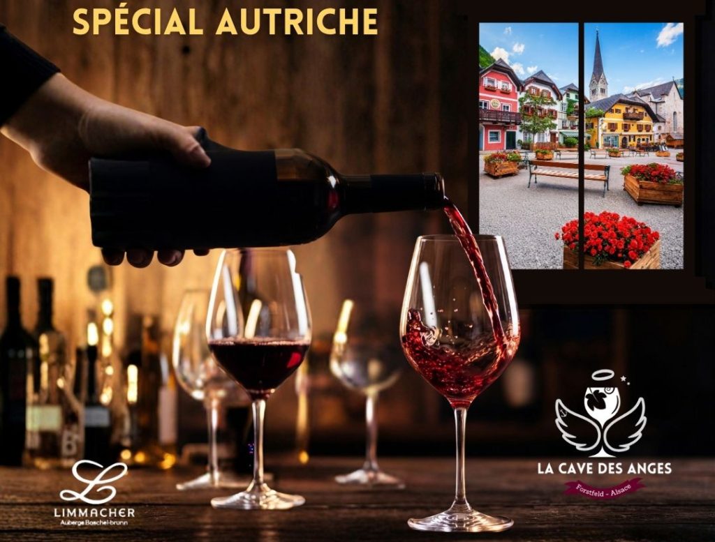 soirée dégustation spéciale Autriche - La cave des anges - Auberge Baechel-Brunn